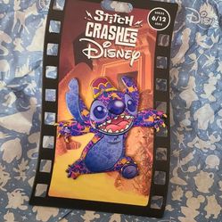 Disney Pin Trading Collectible Pins Stitch Crashes Disney 