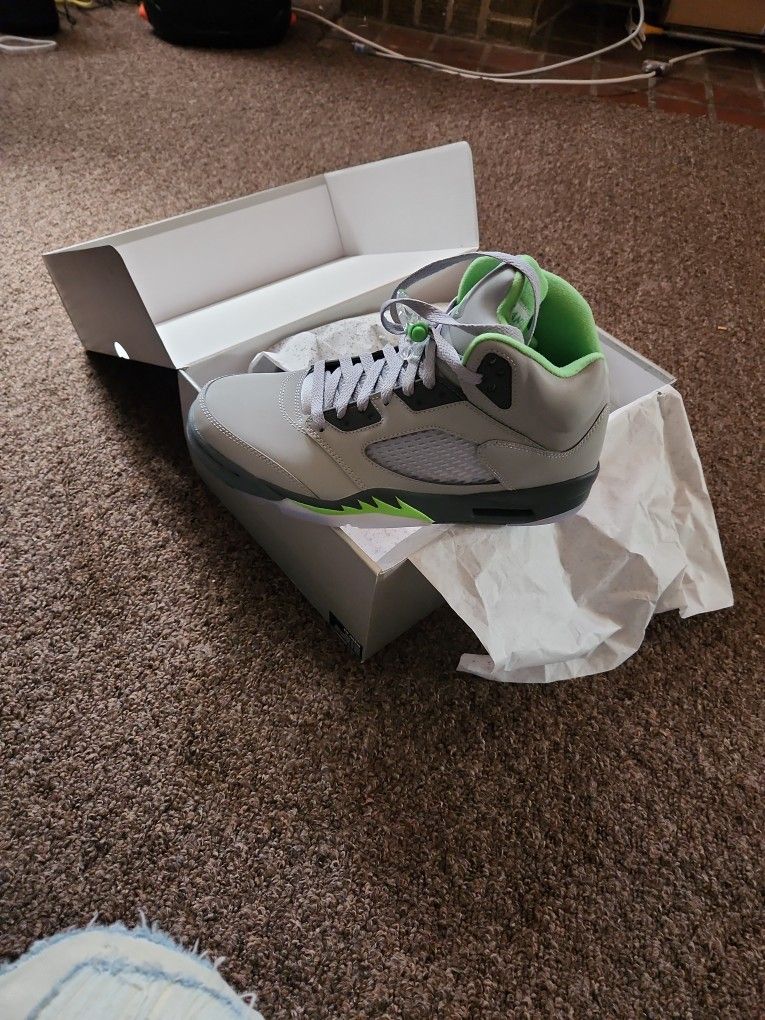 Jordan 5's (Green Bean)