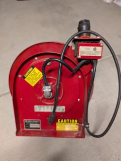 Reelcraft Red Retractable Extension Cord Reel