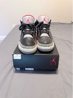 Jordan 3 Black cement