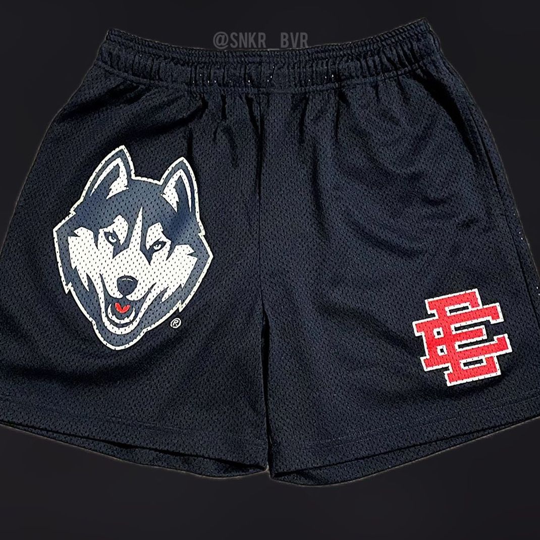 Eric Emanuel UConn EE Shorts , Sizes S-XL