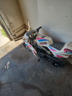 Girls motorcycle