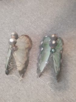 Solar Butterflies Set Antique