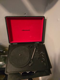 Record player with original records