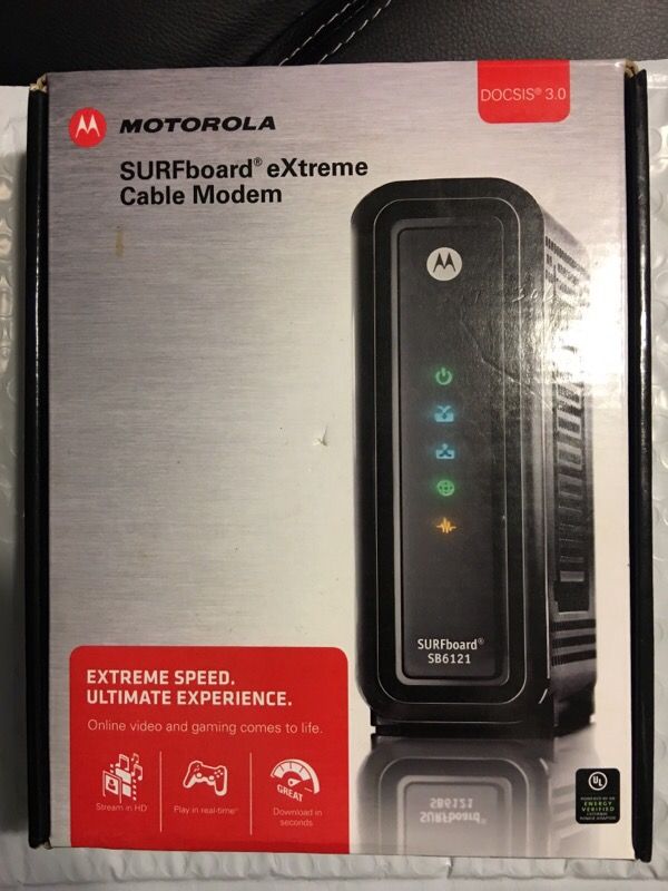 Motorola surfboard eXtreme cable modem