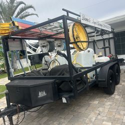 Pressure Washing Trailer 