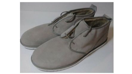 UGG Men's Maksim Chukka Ankle Boot Suede Shearling- size 18