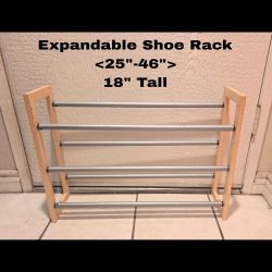 EXPANDABLE SHOE RACK