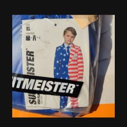 Child XL USA Flag Suit