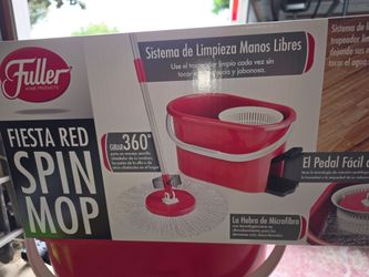 Fuller Home Products Fiesta Red Spin Mop