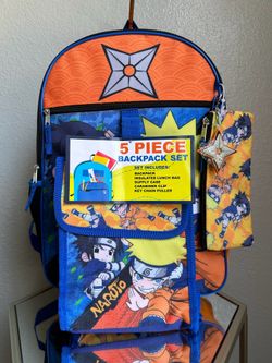 Backpack Naruto 5pz New