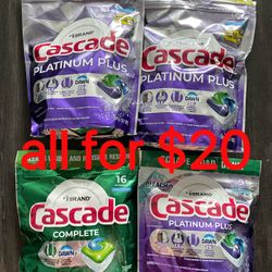 Cascade Dishwasher Pods