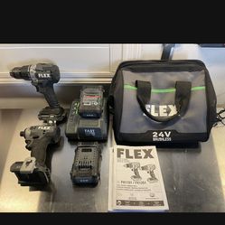 24V Flex Drill And Hammer Drill combo