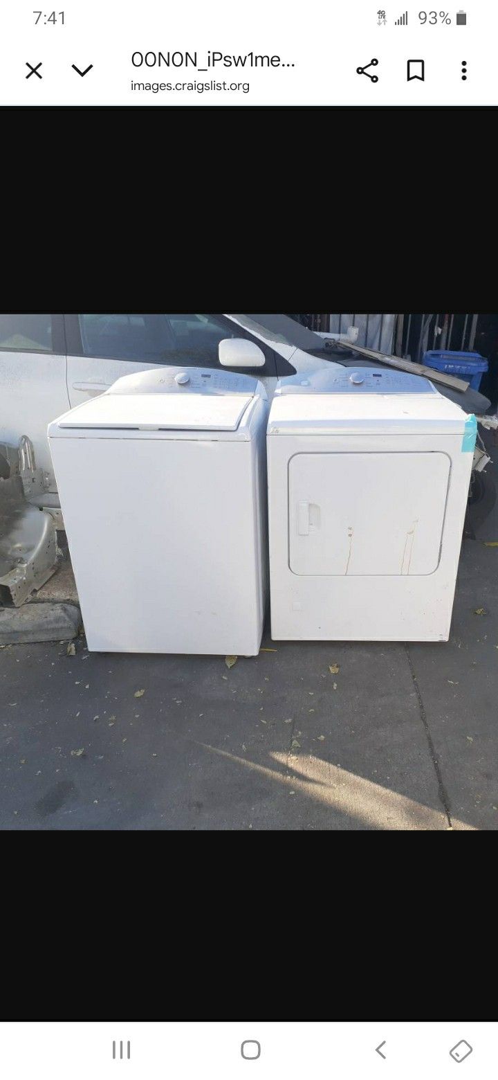 Washer & dryer Kenmore 