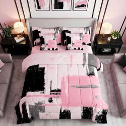 Pick Up From Mount Juliet 37122..Beautiful New Queen Size 7 Piece Bedding Set..excellent Condition..pet N Smoke Free Home.