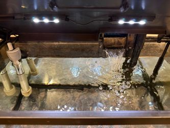 Fish Tank Aquarium with Filtration System