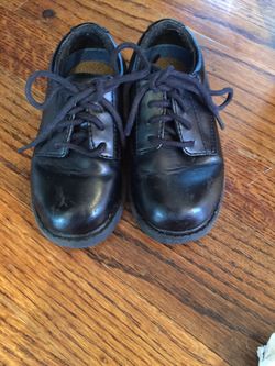 Little Boys Sonoma Black Dress Shoes Size 6