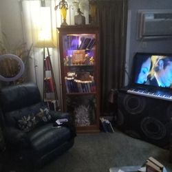 5 Shelves Curio Cabinet