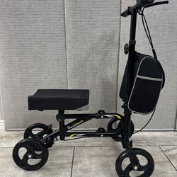 BlessReach Knee Scooter  with Dual Braking System