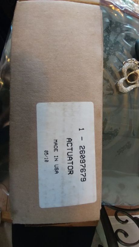 Actuator assy for This genuine part fits your 1997 Chevrolet Express 1500