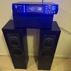 4 Piece Home Theater & Music System 