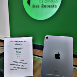 Apple IPad Mini 6th Gen 64GB WIFI ONLY 