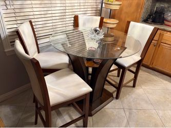Table and chairs