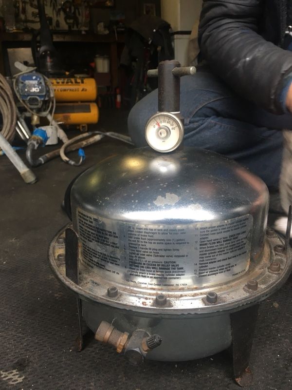 Break pump regulator