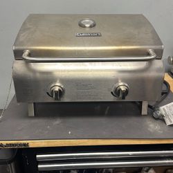 Cuisinart 2 burner Chef’s gas grill - barely used