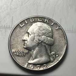 1972 D Error Quarter Of Dollar 