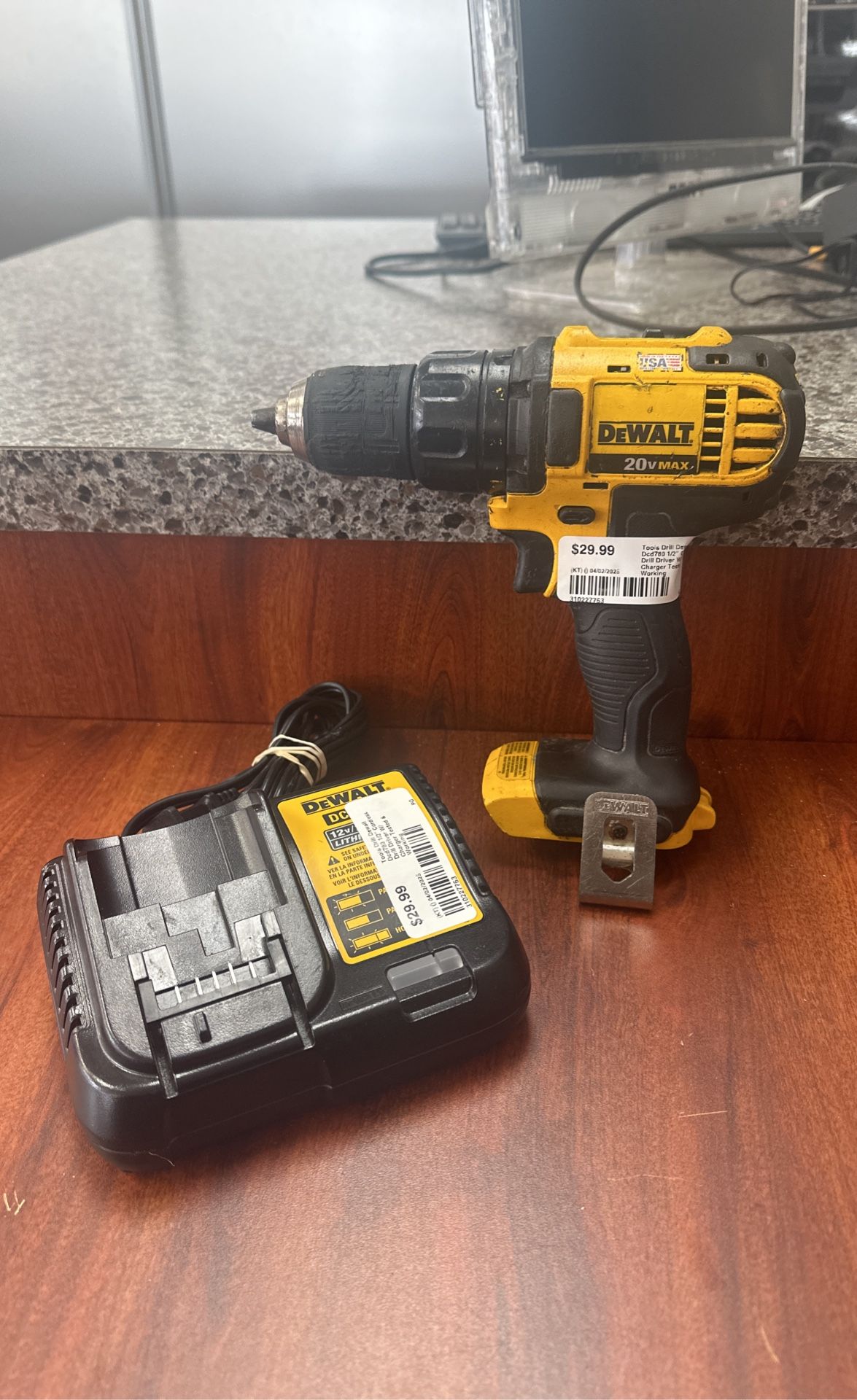 Dewalt 1/2” Cordless Drill Driver