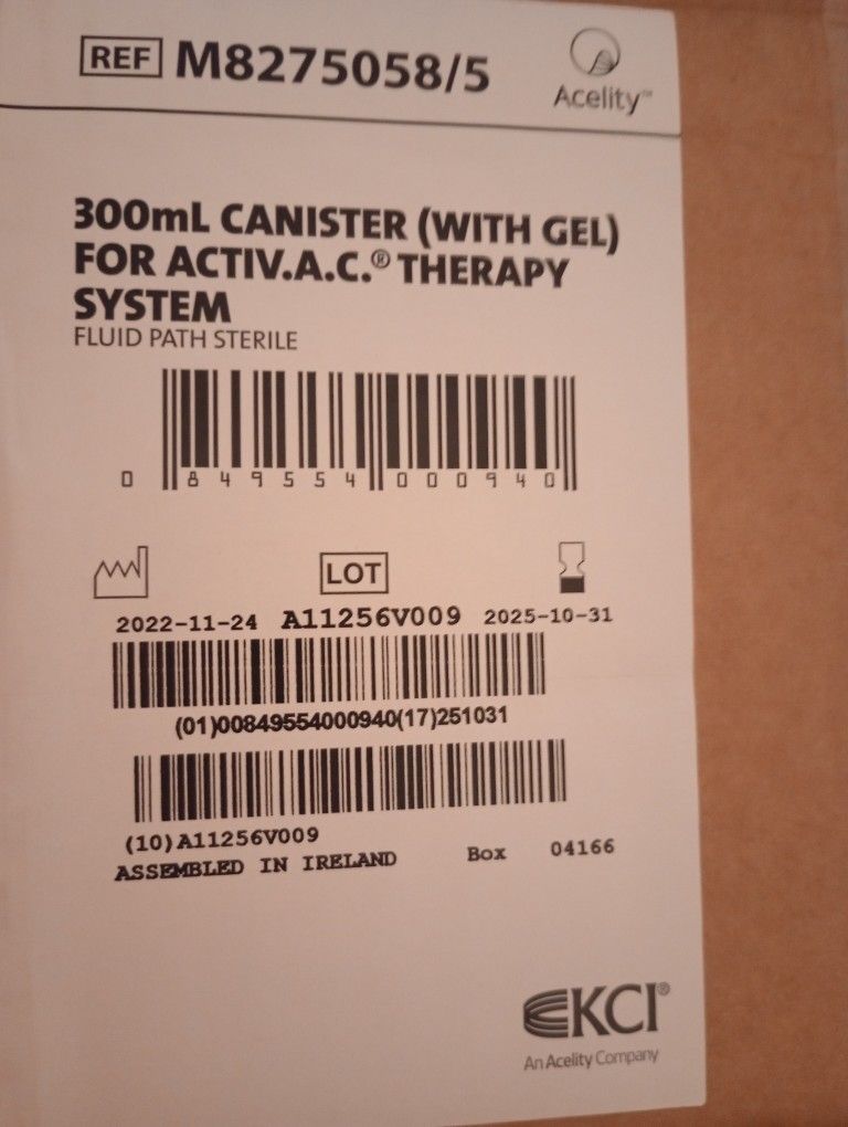 Canister For Activ A. C. Therapy System