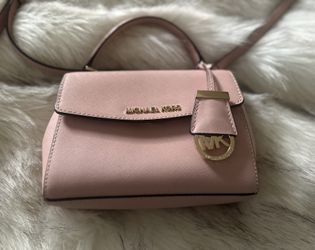 Blush Pink Michael Kors - Saffiano Leather Ava  Crossbody Bag