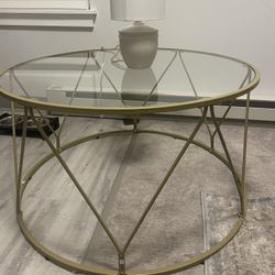 glass coffee table 