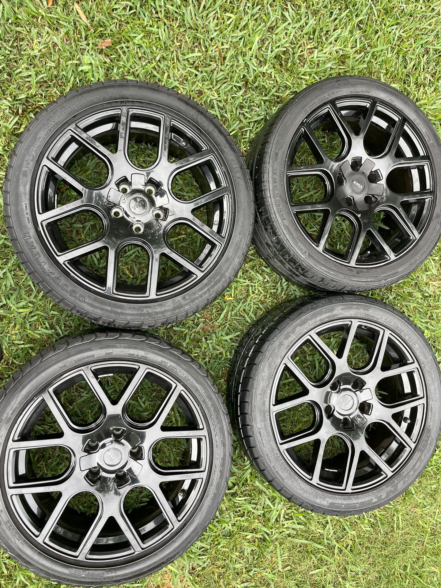 Voxx 18” Black Rims 