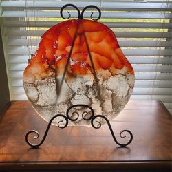 Glass Plate Decoration
