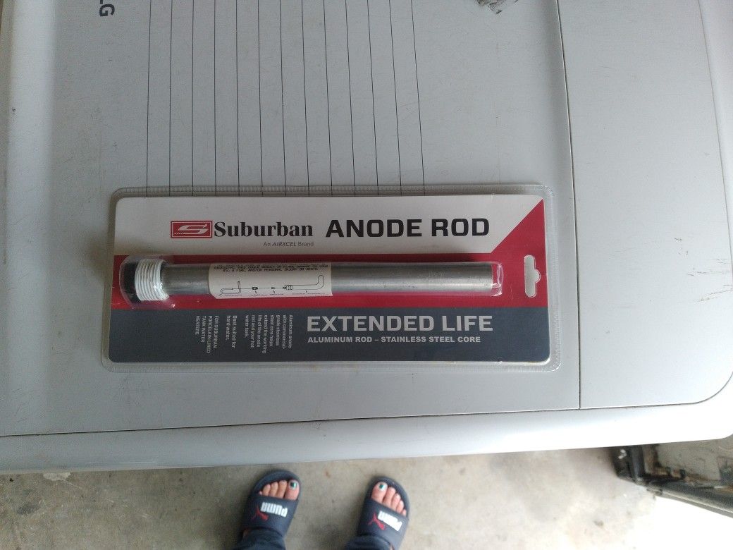 Suburban Anode Rod - Aluminum