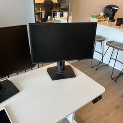 Dual Asus Monitors No Power Cables 