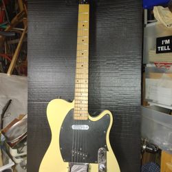 ME302 Blonde Telecaster Guitar Mod Ashtray Rare Find