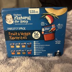 Baby Food 2 Boxes