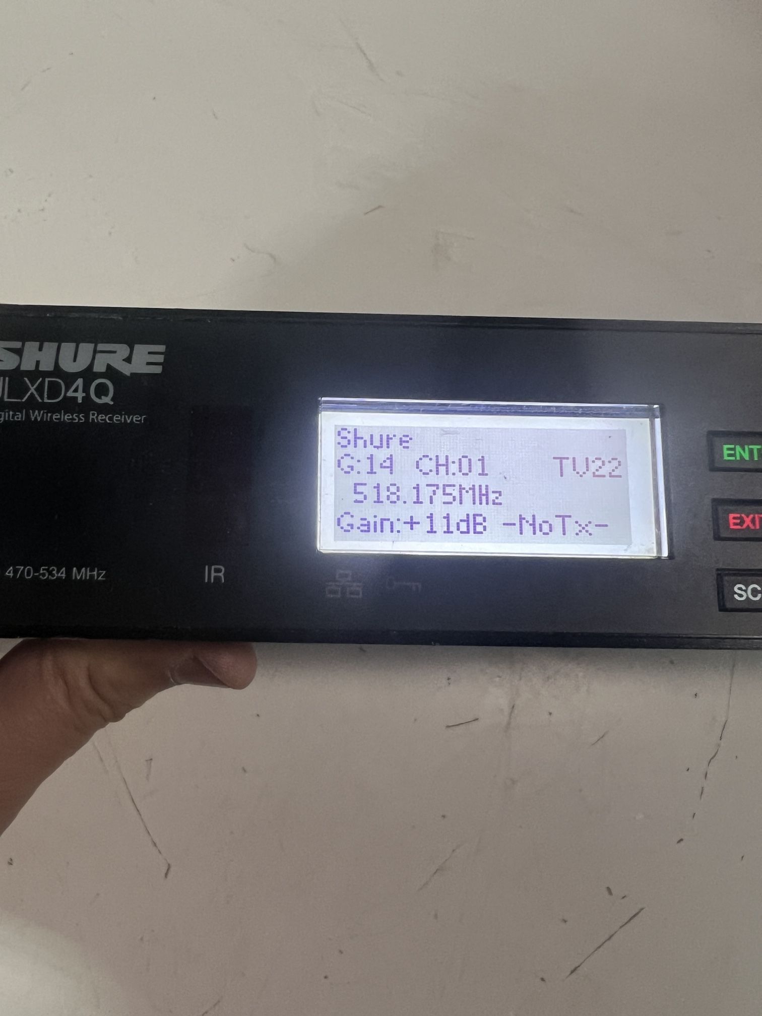 Shure ULXD4Q G50