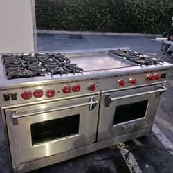 Wolf 60" Gas Range 