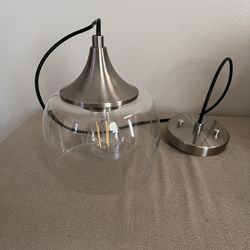 New Pendant Ceiling Lamp Whit Lightbulb 