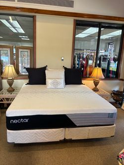 King Nectar Premier Hybrid Mattress Set