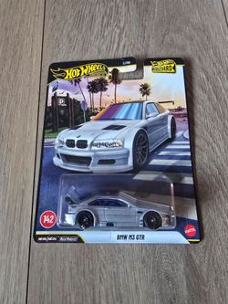 Hotwheels Bmw M3  GTR Real Riders