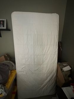 Twin Size Mattress + headboard and backboard