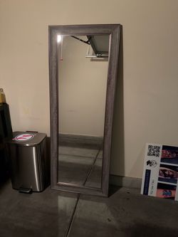 Full length floor mirror