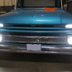 1962 to 1979 Chevy C10 Pickup Truck Glass LED Headlights