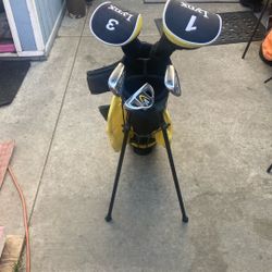 Golf Juniors RH Lynx w/Matching Stand Bag