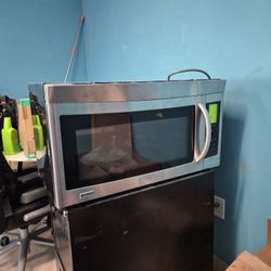 Kenmore Elite Stainless Steel Over-the-Range Microwave